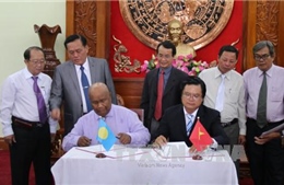 Tiền Giang và Cộng hòa Palau ký thỏa thuận hợp tác trong lĩnh vực thủy hải sản 